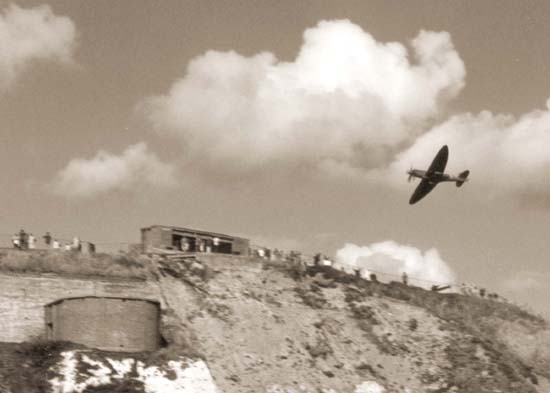 spitfire Newhaven Harbour